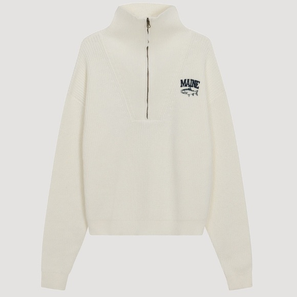 Fisherman Half-Zip - Maine  size Xsmall - Picture 3 of 7